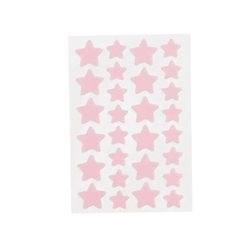 28Pcs Colorful Cute Star Shaped Acne Treatment Sticker Invisible Acne Cover Removal Pimple Patch Skin Care Viralgem Store
