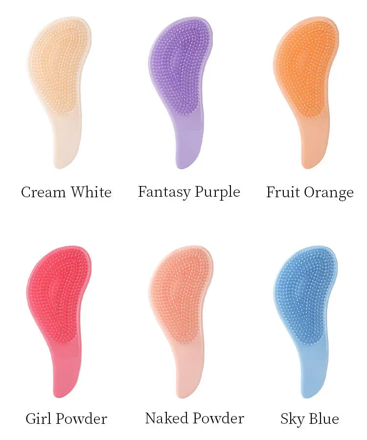 1pc Magic Detangling Comb Anti-static Massage Hair Brush Tangle Detangle Air Cushion Hair Brush Salon Barber Hair Styling Tools