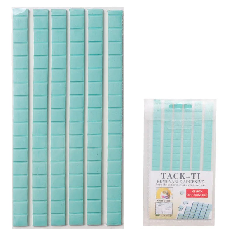 Acrylic nail practice stand, magnetic nail tip art display stand, nail enhancement tool with reusable adhesive putty clay, used