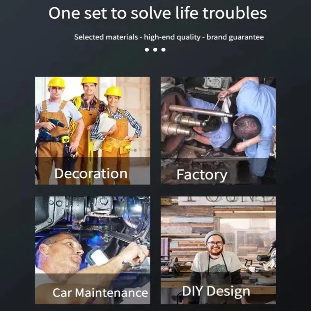 21V Cordless Drill Electric Screwdriver Mini Wireless Power Driver Lithium-Ion Battery Home DIY Cordless Drill Set