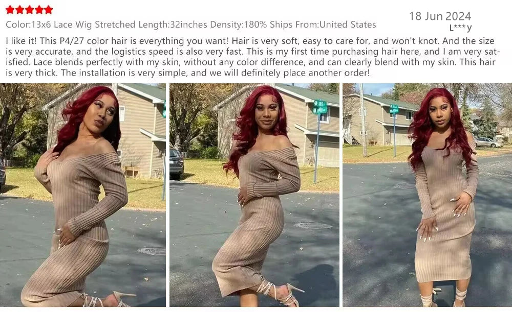 99j burgundy 13x6 Lace Front Human Hair 200 Density Body Wave 13x4 30 36 Inch Red Colored Lace Frontal Wigs Brazilian For Women