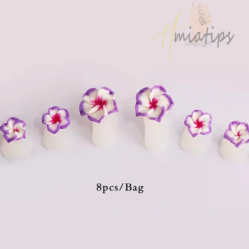 8pcs/Bag Flower Soft Silicone Toe Separator Foot Finger Divider  Separator Flexible Finger Toe Spacer Separation Tool Viralgem Store