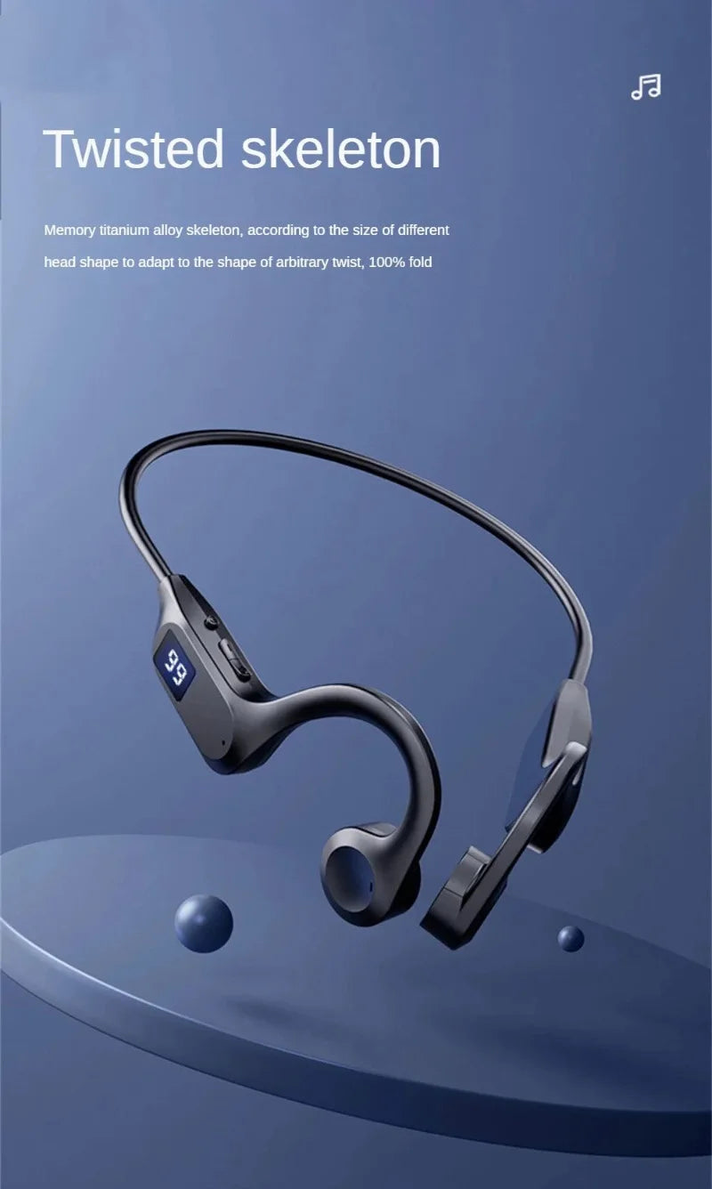 Xiaomi A20 Bone Conduction Wireless Earphone Sport Swimming Bluetooth Compatible Headphone Hand-free With Mic For Running 2025