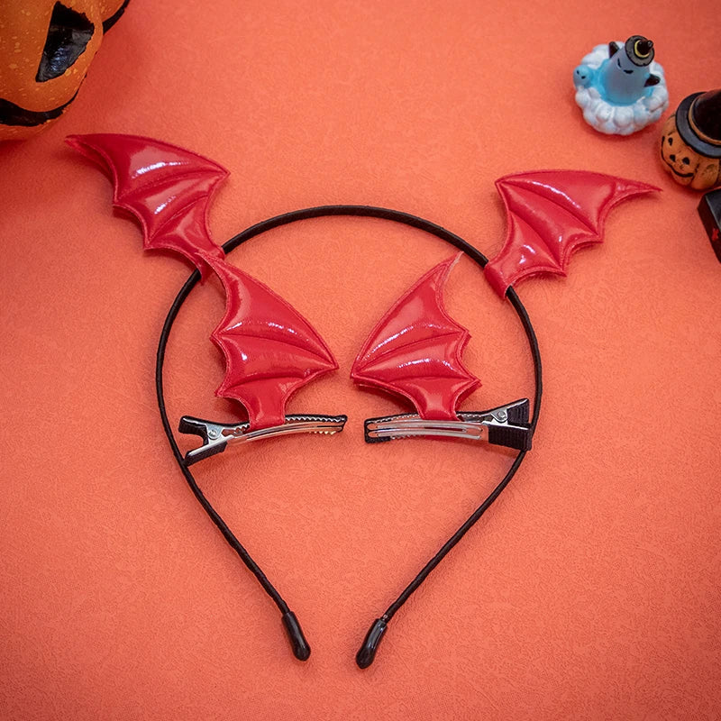 4PCS Halloween Headband Headwear Party Holloween Hair Clips Cosplay Costume Headbands Accessoires Viralgem Store