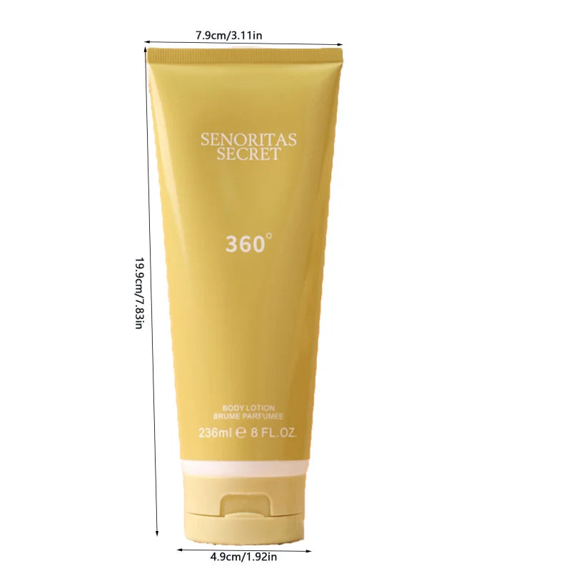 236mlMoisturizing and hydrating perfume body lotion, refreshing and non-greasy, long-lasting fragrance, suitable for all seasons Viralgem Store