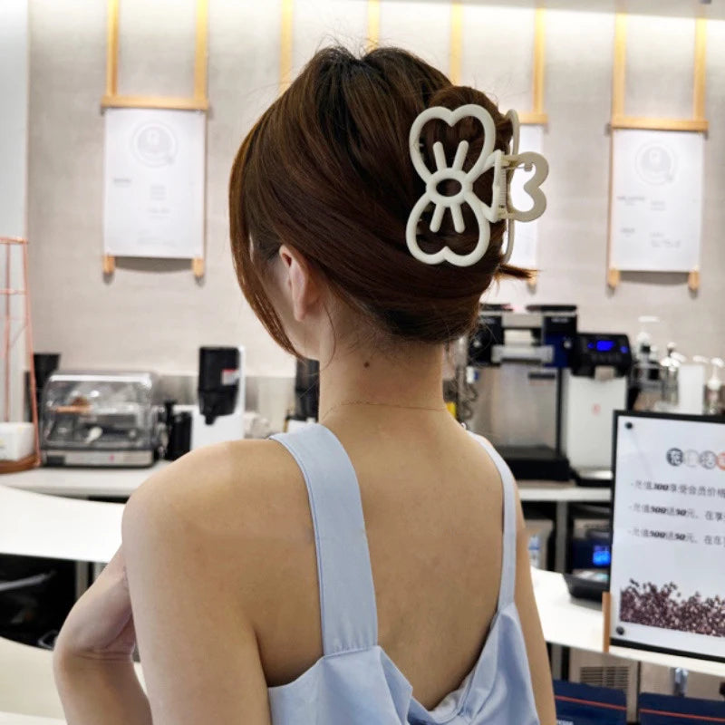 2024 Butterfly Hair Clip Hairpins for Women Girls French High Sense Acetate Hair Claw Trendy Barrettes Hair Accessories