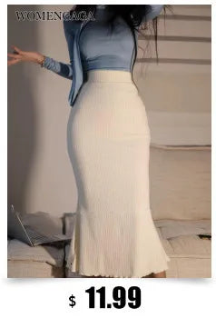 WOMENGAGA Leather Matte Slim Mini Sexy Fashion PU Hot Short High Waist Skirt Korean Nightclub Streetwear Wholesale Clothes 7ST Viralgem Store