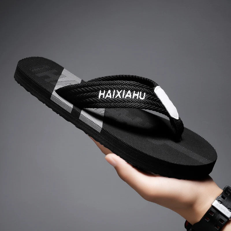 2024 new summer men's ultra-light EVA sole fashion comfortable sandals flip-flops