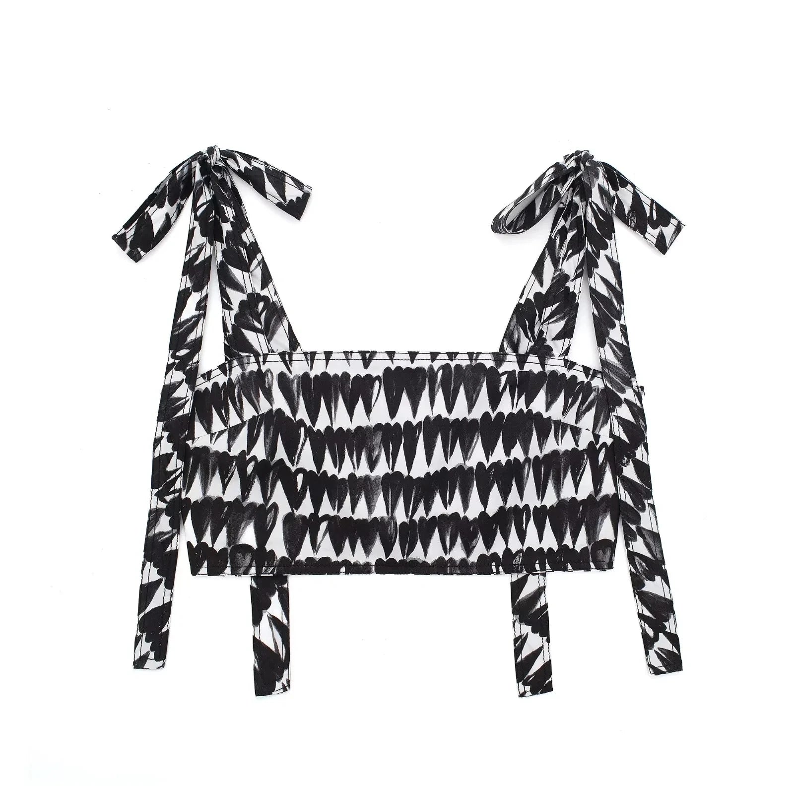 TRAFZA Women Fashion Geometric Print Skirt Zipper Fly High Waist Slim Midi Skirts Vintage Y2k 2024 Women Casual Streetwear TRAF Viralgem Store