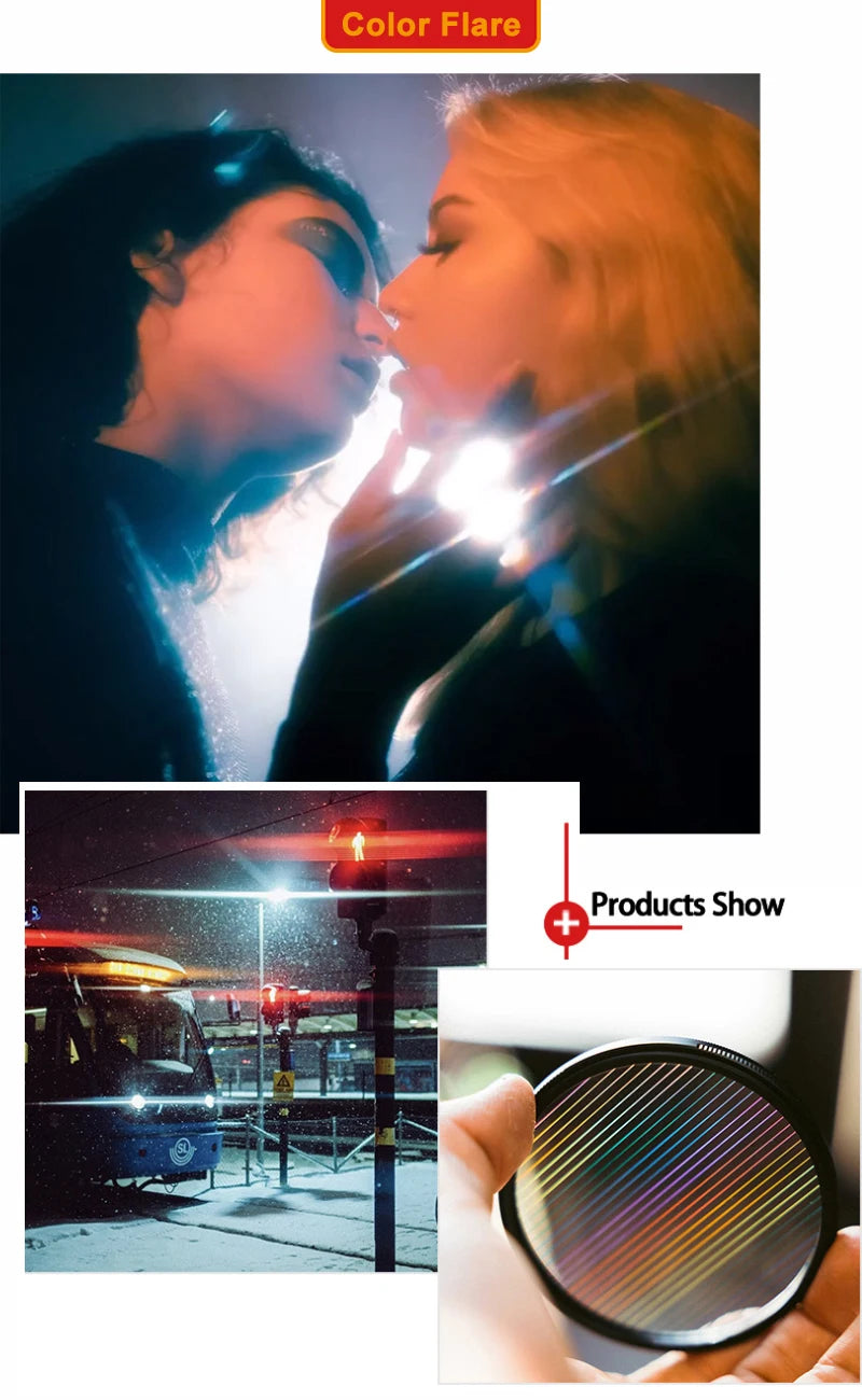 77mm 82mm Photography Special Effects Filters Prism SLR Camera Lens Accessories for Canon Nikon Viralgem Store