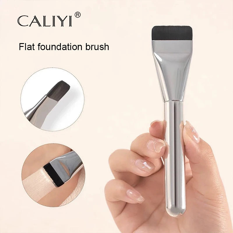 1/3 PCS Flat-head Foundation Brush Ultra-thin Brush Head Traceless Foundation Makeup Brush Cosmetic Tools Viralgem Store