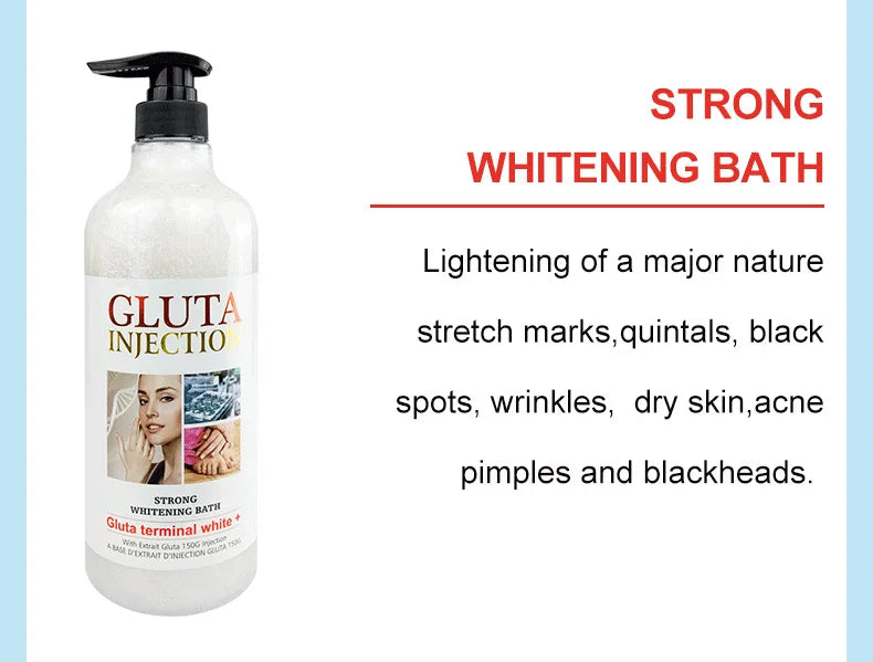 1000ml Vitamin C Body Lotion Anti-aging Shower Gel AHA and Arbutin Beauty Skin Body Wash for Dropshipping Viralgem Store