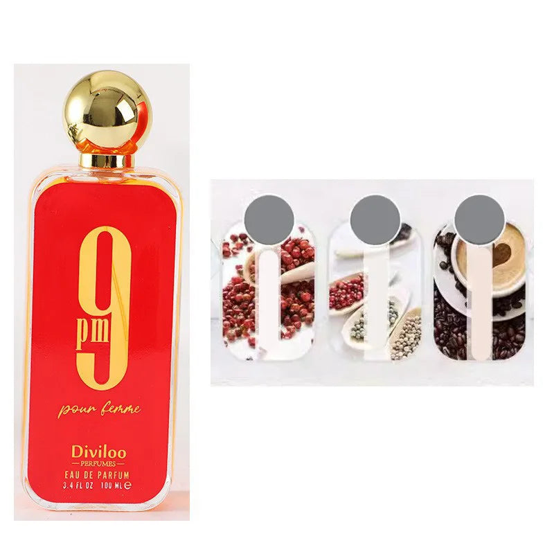 100ML Vanilla Perfume Spray Am/Pm 9 Citrus Floral Scent Women Light Fragrance Long-Lasting Body Mist Eau De Toilette Cologne Viralgem Store
