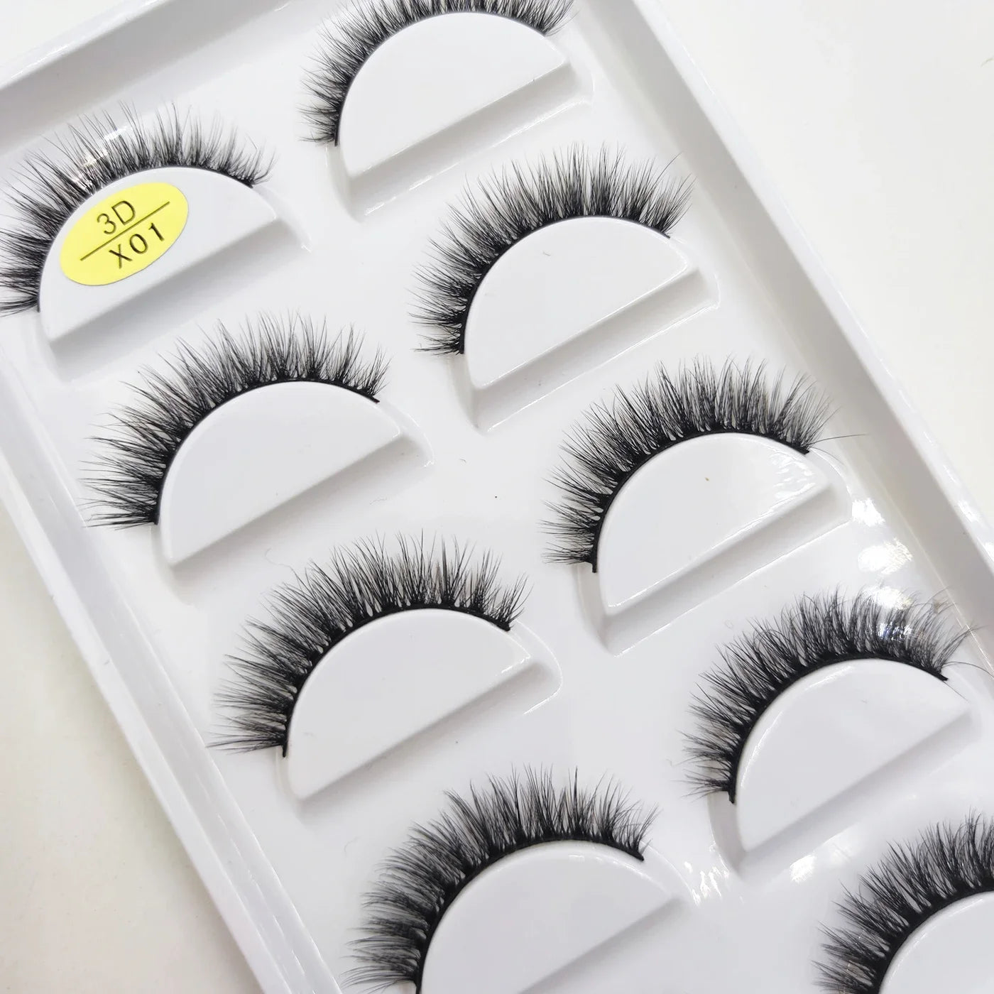 38 Style 5 Pairs Eyelash Natural 3D Mink False Eyelashes Makeup Fake Eye Lashes Faux Cils Make Up Beauty Tools Wholesale Viralgem Store