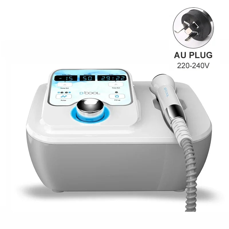 2024 NEW Dcool Portable Cool + Hot + EMS For Skin Tightening Anti Puffiness Facial Electroporation Machine Beauty Device