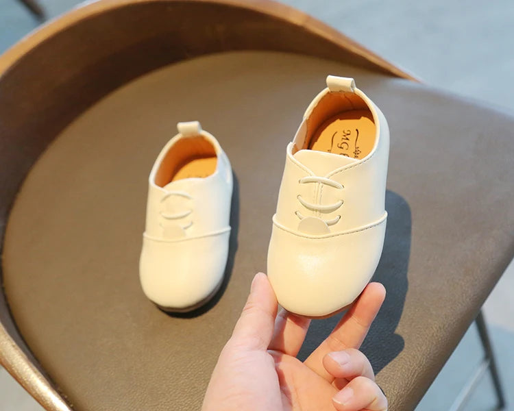 1-5 Years New Baby Shoes For Boy Leather Toddler Children Barefoot Shoes Soft Outdoor Kids Tennis Fashion Girls Sneakers