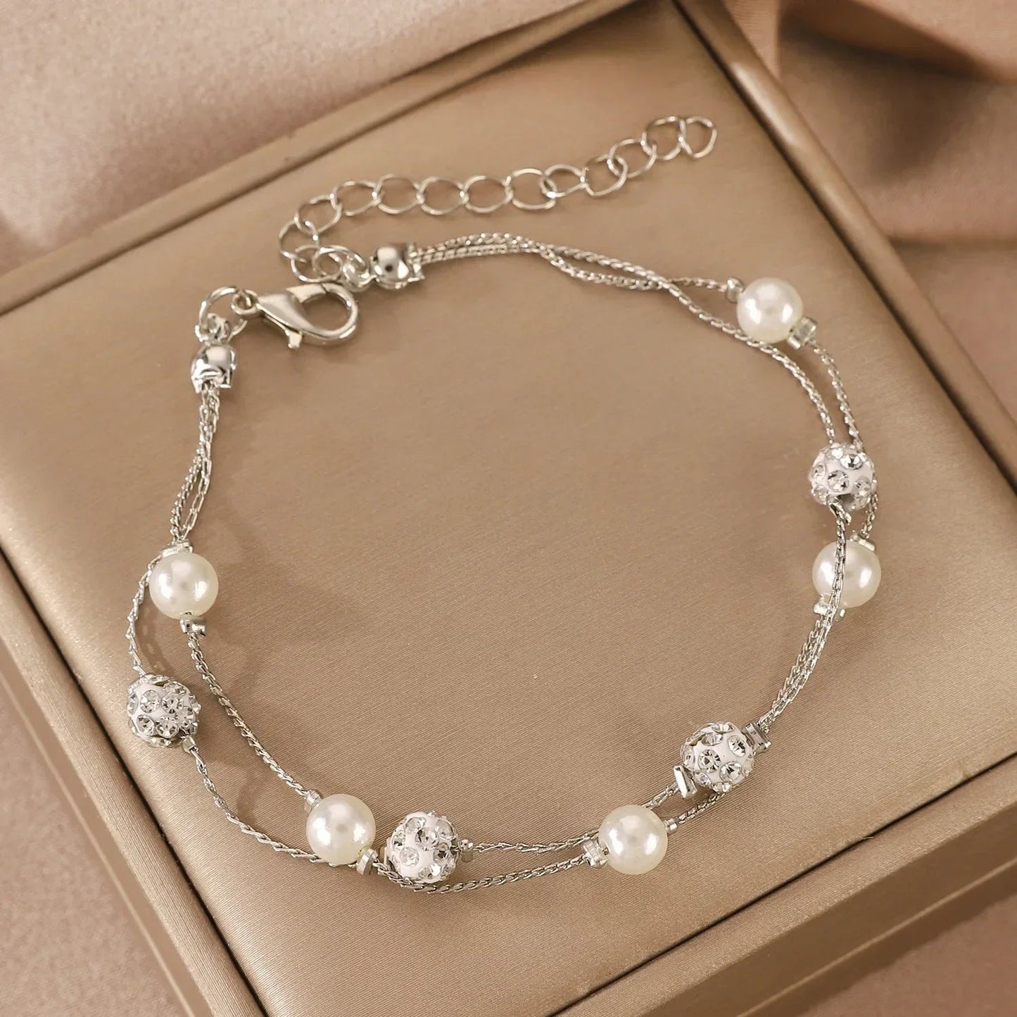 4Pcs/Set Fashion Snake Green Gemstone Bangle Rhinestone Full Metal Bracelet For Women Birthday Party Christmas Gift Jewerly Viralgem Store