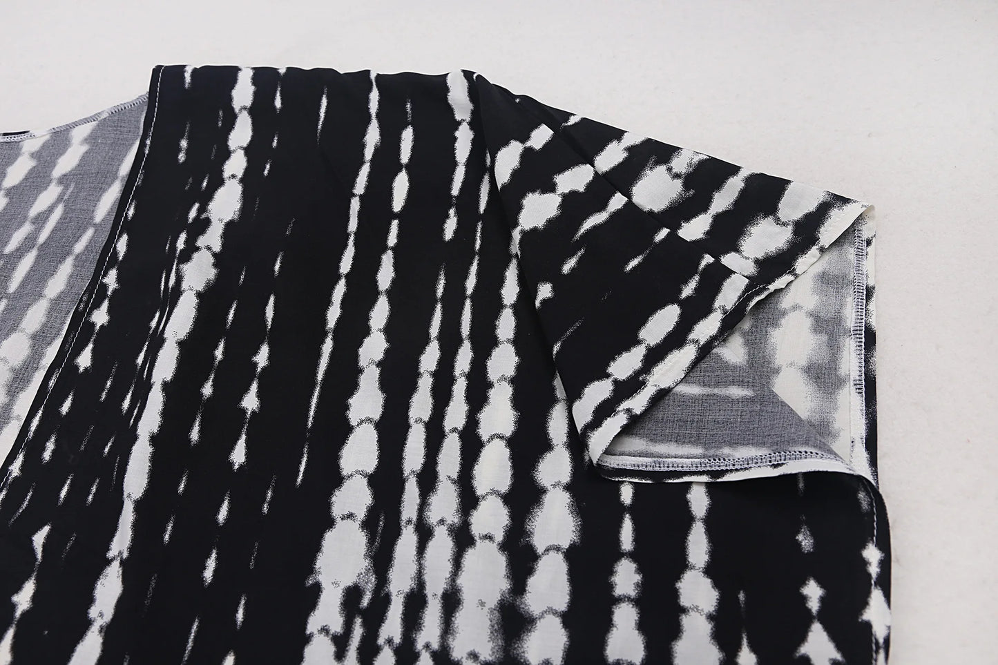 Women's Beach Cover Ups Open Front Tie Dye Maxi Cardigan Kimono Swimsuit with Belts Bathing Suit