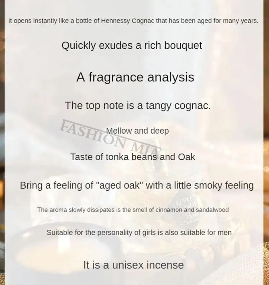 50ml Original Brand Lasting Perfume Natural Floral Fruity Ice Rose Flame Wormwood Apple Brandy EDT for Men's Women