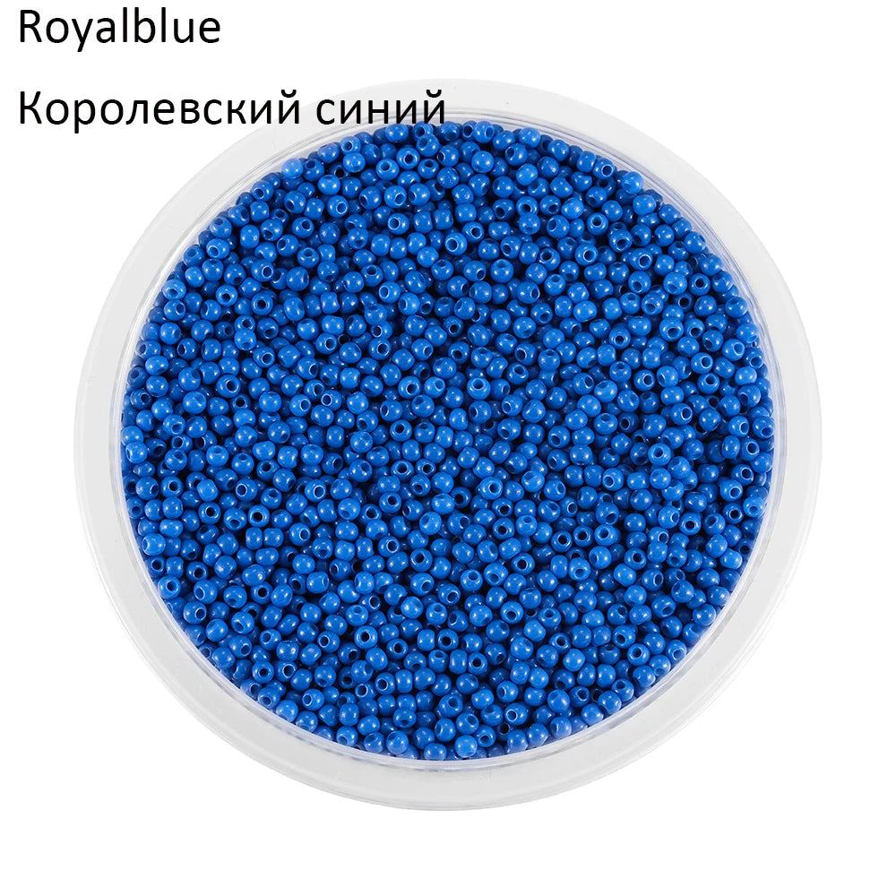 2mm Charm Glass beads Czech Glass Seed Beads Small Round Loose Bead For DIY Jewelry Making Earrings Bracelet