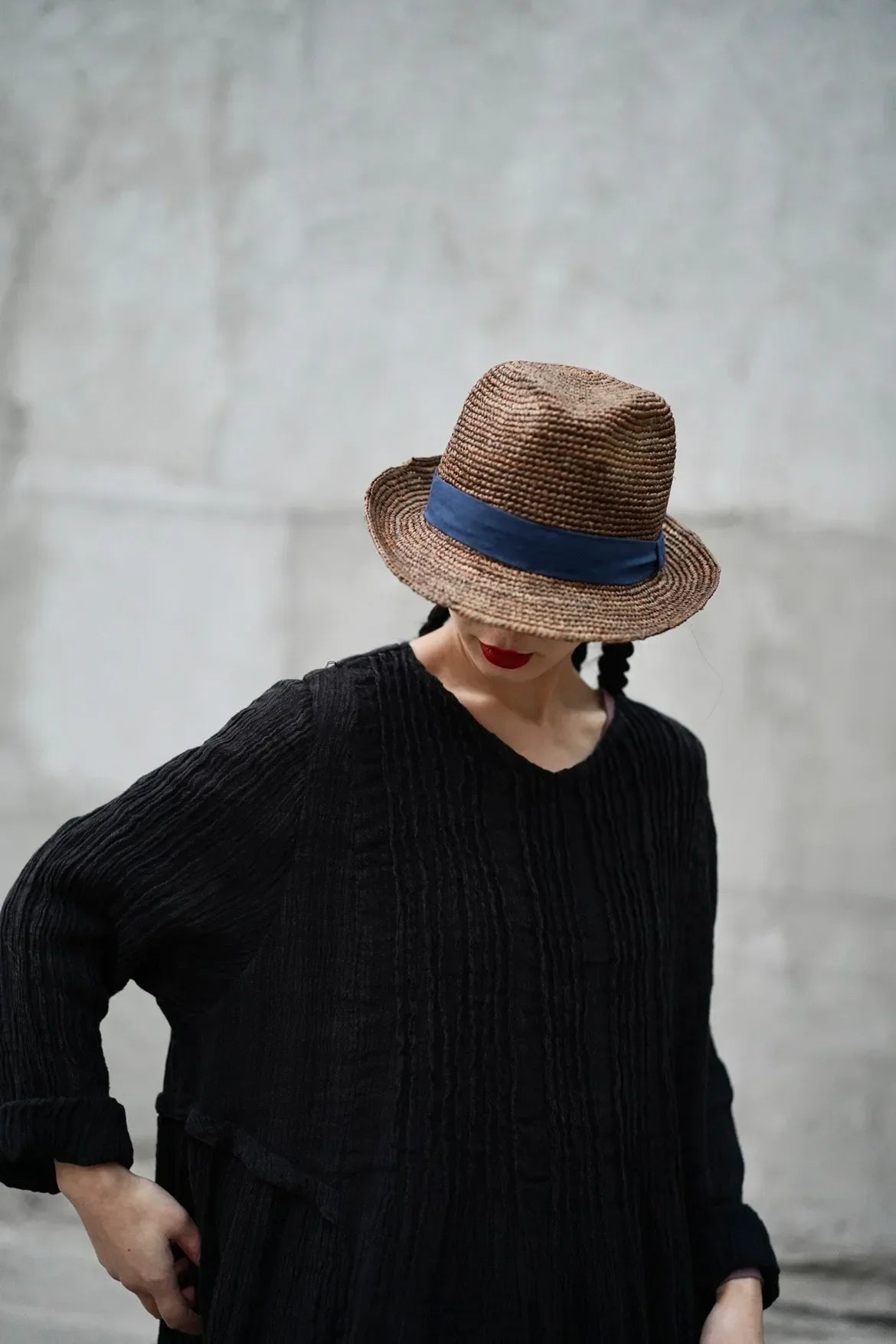 XL Large Size 61cm Panama Straw Hat for Woman and Man Foldable Straw Woven Sun Hat UPF 50+ Uv Sun Protection Shading Summer  Hat