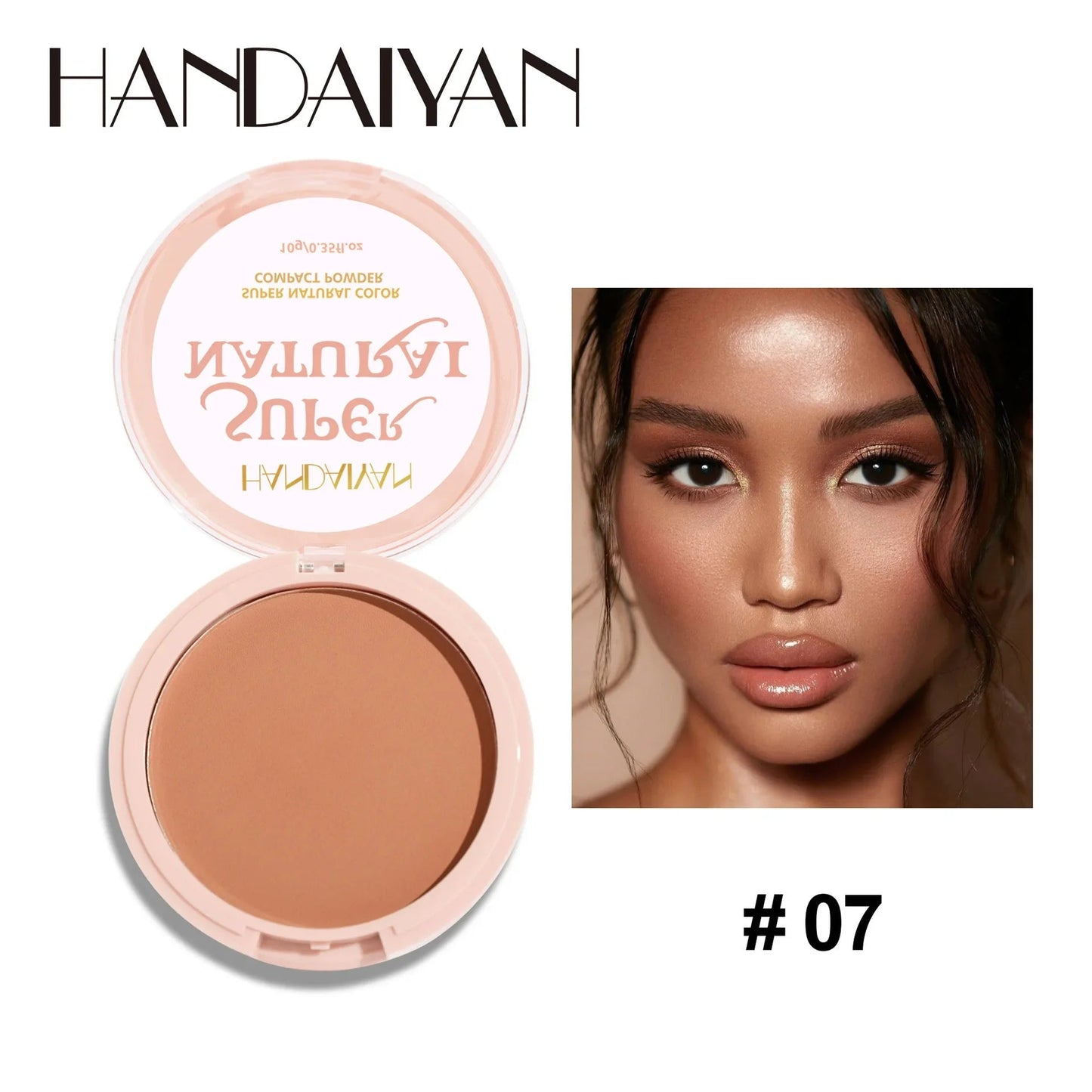 8 Color Matte Face Pressed Powder 24 Hours Oil Control Natural Setting Powder Foundation Full Coverage Waterproof Lasting Makeup Viralgem Store