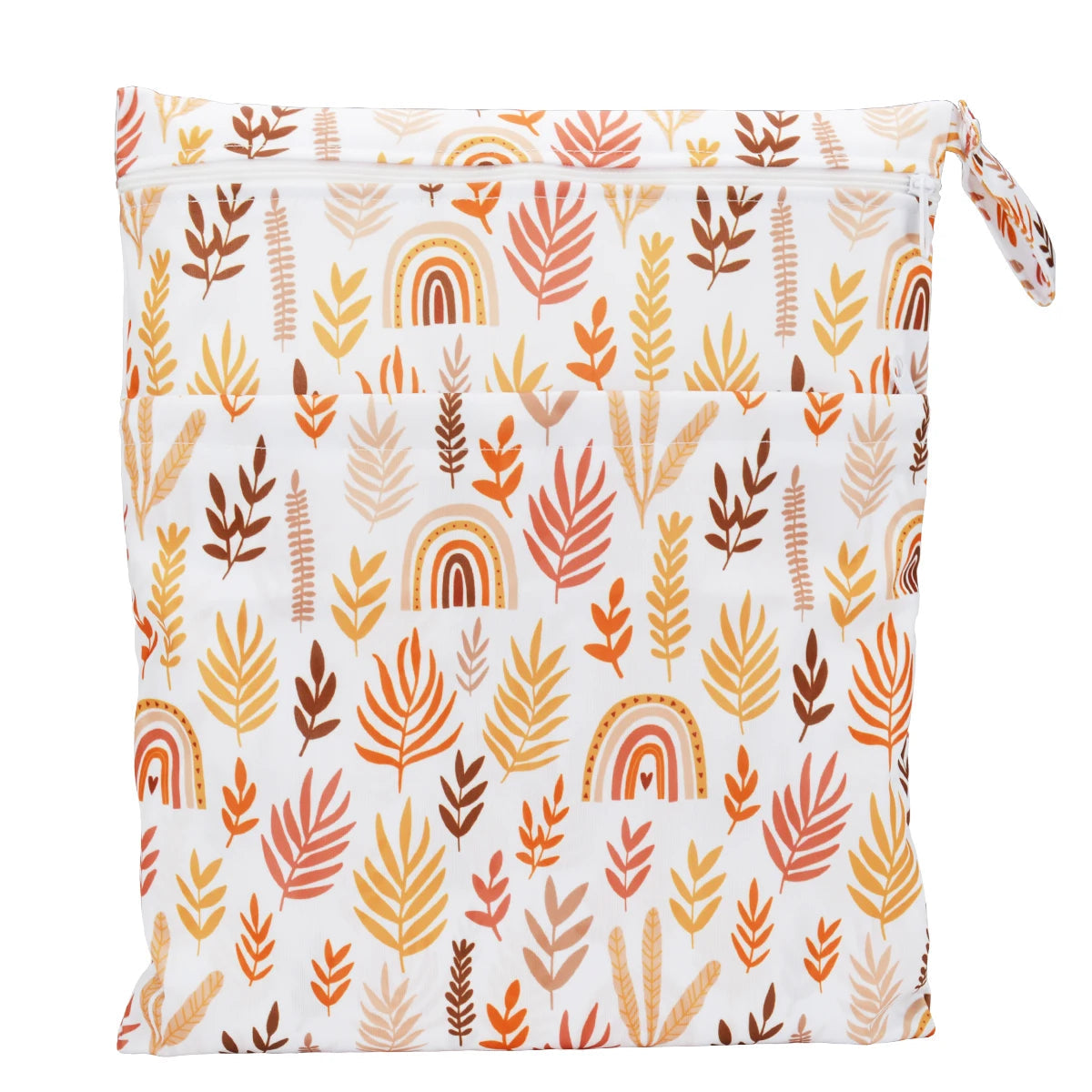 [Sigzagor] Wet Dry Bag With Two Zippered Baby Diaper Nappy Waterproof Reusable Washable Viralgem Store