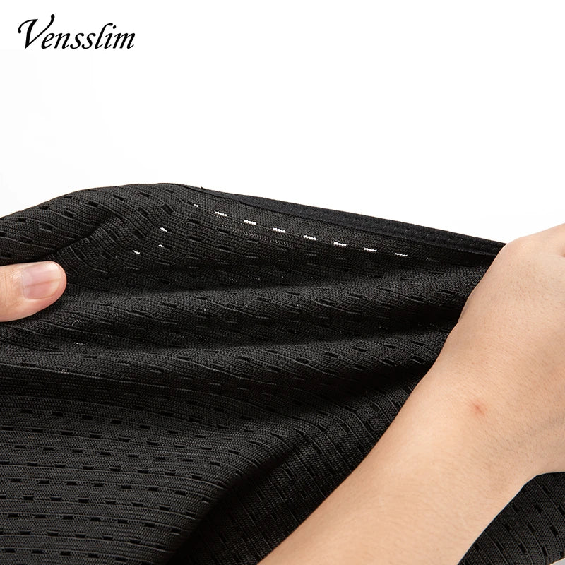 Vensslim Men Slimming Body Shaper Belt Weight Loss Tummy Control Strap Hooks Waist Trainer Workout Fitness Compression Corset Viralgem Store
