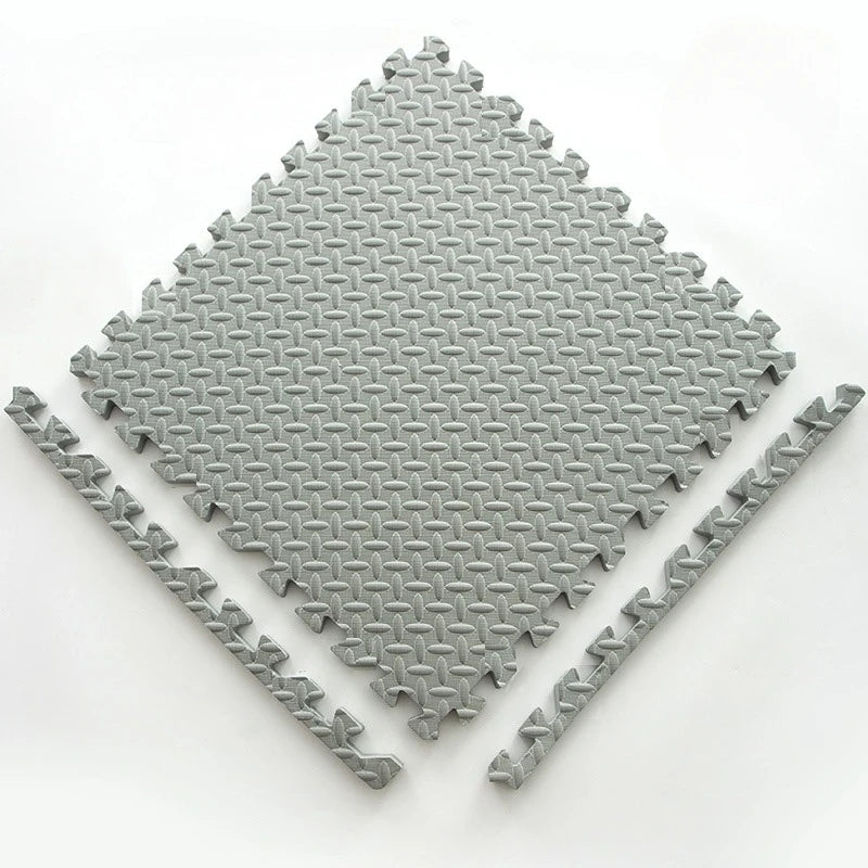 12pcs Foam Baby Play Mat Puzzle Mat Kids Interlocking Exercise Tiles Rugs Floor Tiles Toy Carpet Soft Carpet 30*30*1cm Viralgem Store