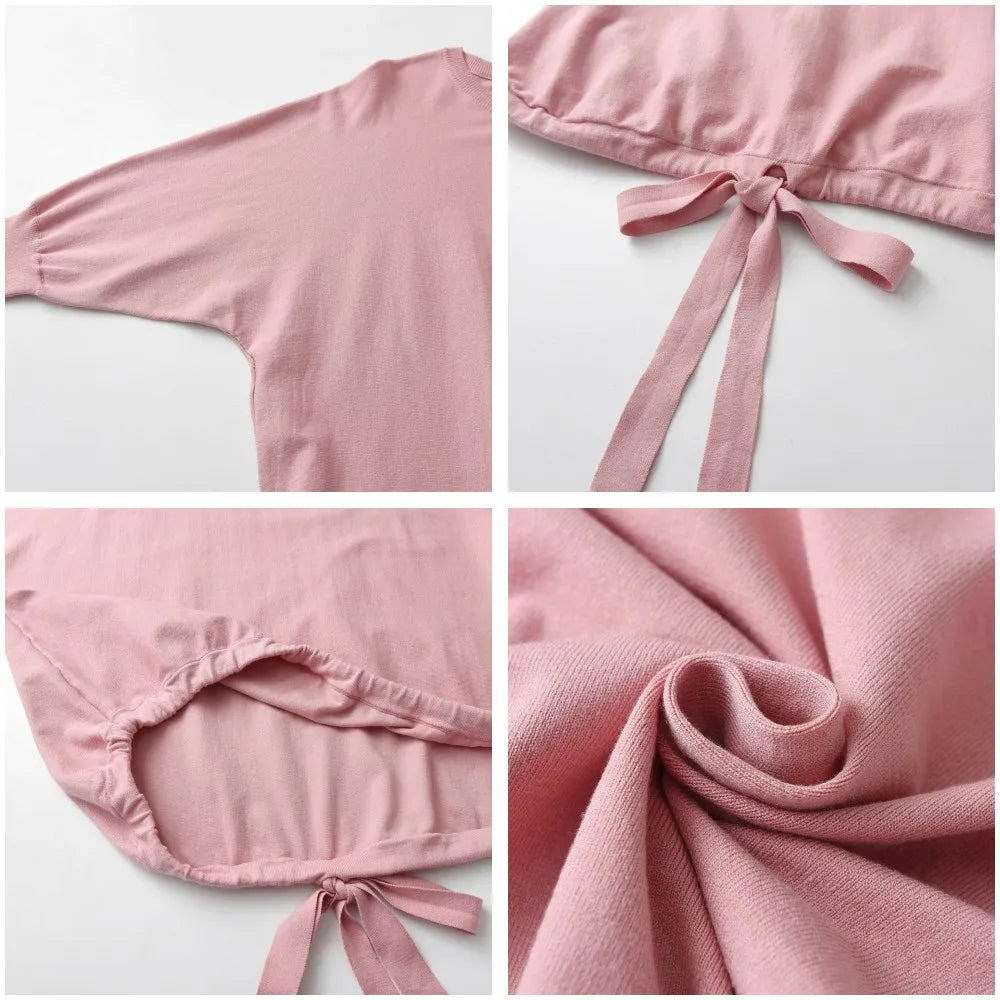 2024 New Lady Knit Top Womens Knitted Shirts Women Classic Blouse Elastic Great Quality