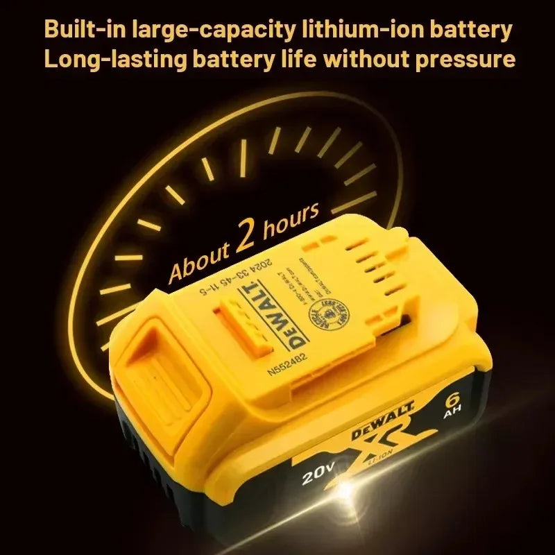 100% original DEWALT 20V battery, dewalt power tool DCB606, DCB205，DCB206，DCBGene，DCB200 MAX，20V / 60V， 6AH,9AH,dewalt batteries
