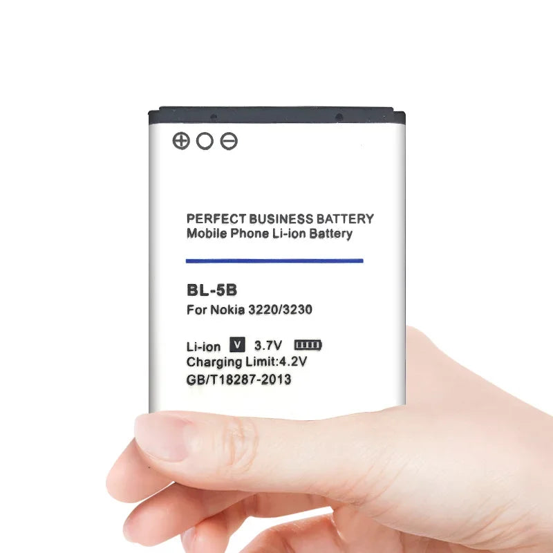 3500mAh BL-5B Battery For Nokia 3230 5070 5140 5140i 5200 5300 5500 6020 6021 6060 6070 6080 6120 6120C 7260 7360 7620 N80 N90