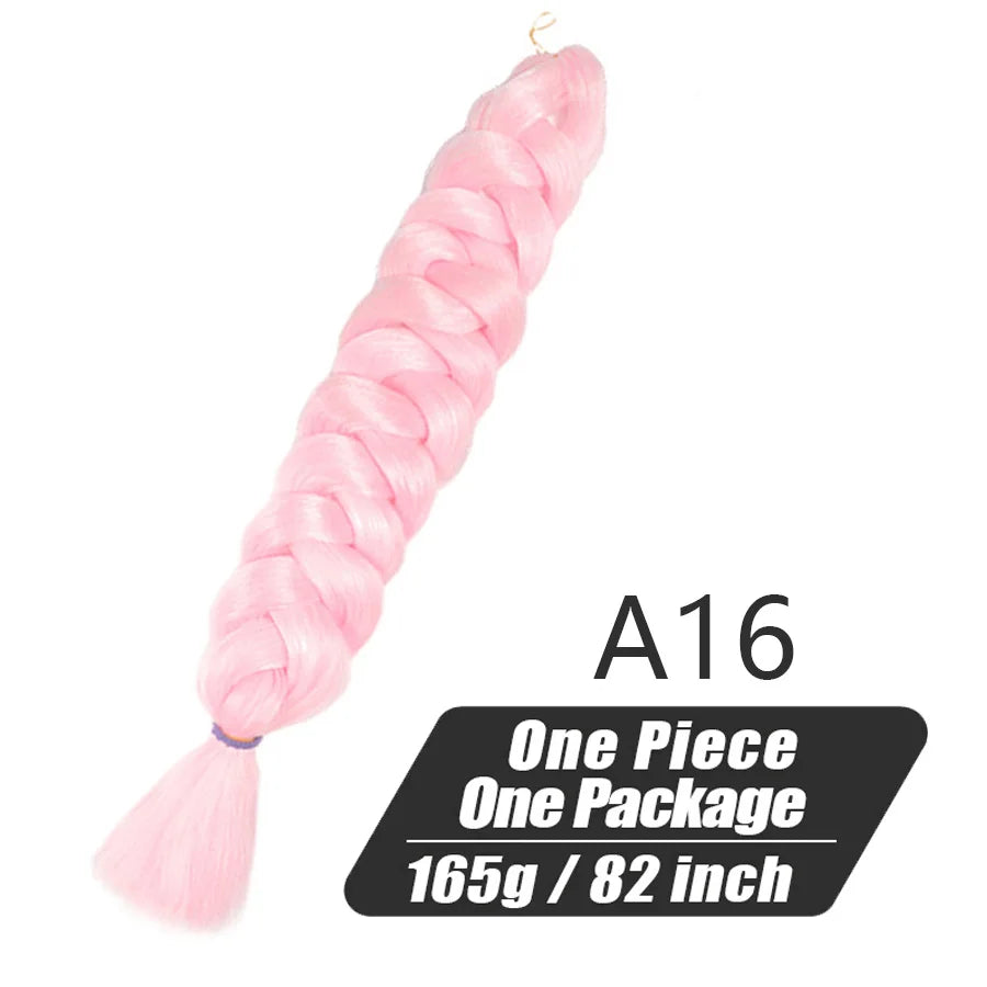 Xpression Crochet Hair Jumbo Braids Hair Kanekalon Expression Hair for Braids Synthetic Braiding Hair Extensions For Women