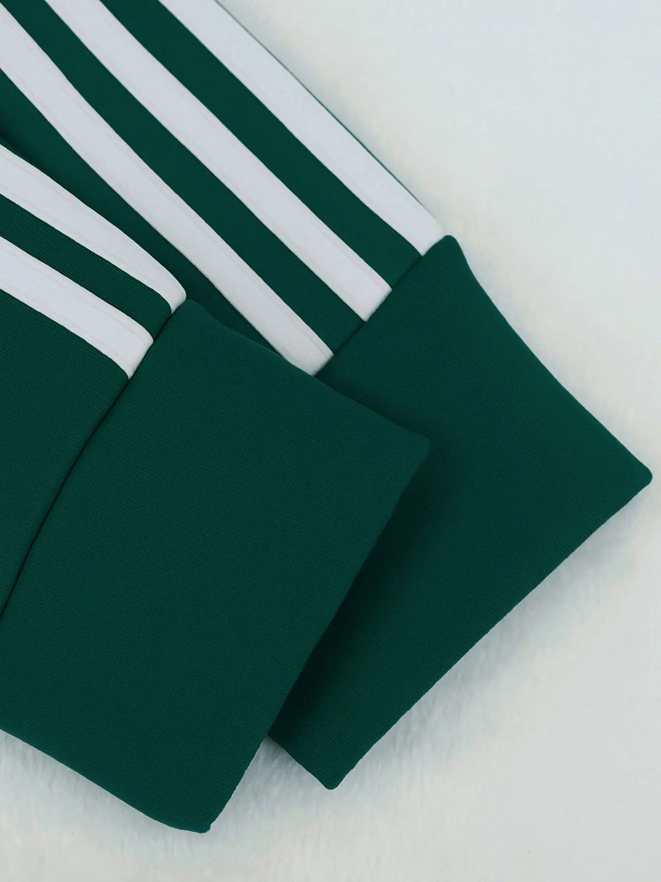 Women’s 2 Piece Tracksuit Set Zip-Up Top + High Waist Pants Side Stripe Casual Outfit Viralgem Store