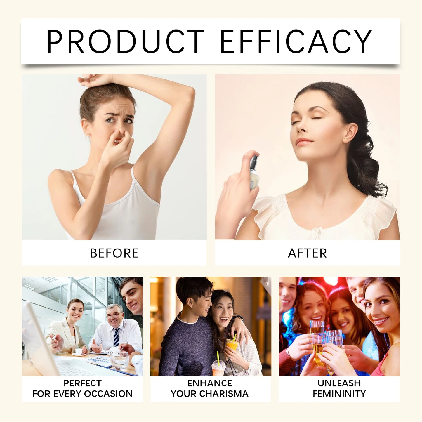 30ML New 2025 Fashion Secret Pheromone Perfume for Women & Men Body Emotions Spray Pheromone Attract Air Fresher Deodorant