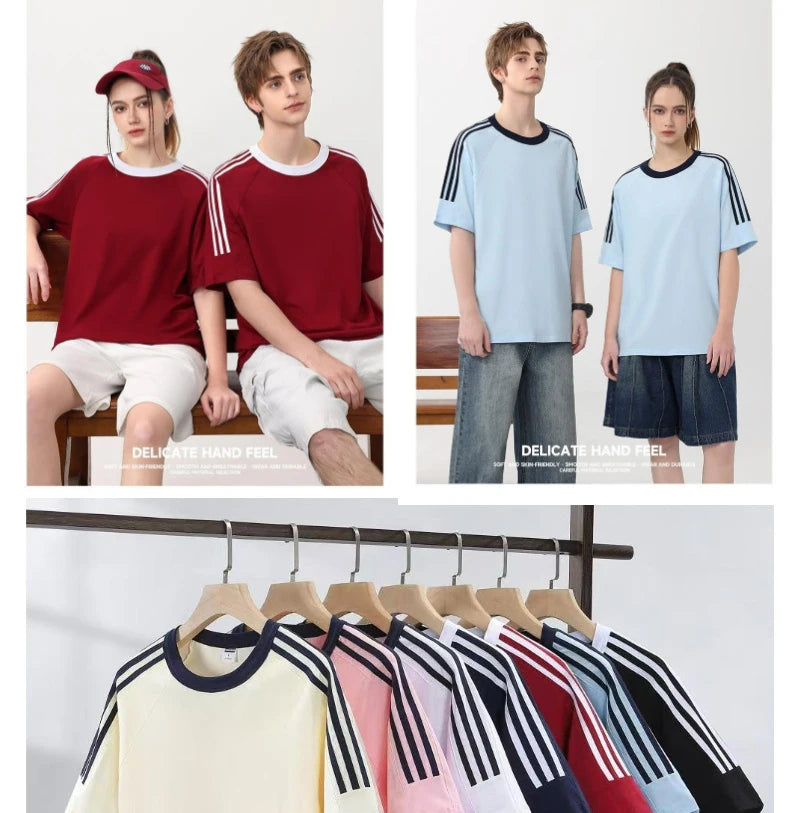 Street Youth Trendy Brand Pure Cotton T-shirt Customization, Printing Embroidered LOGO Logo DIY Club Customized Clothing Viralgem Store