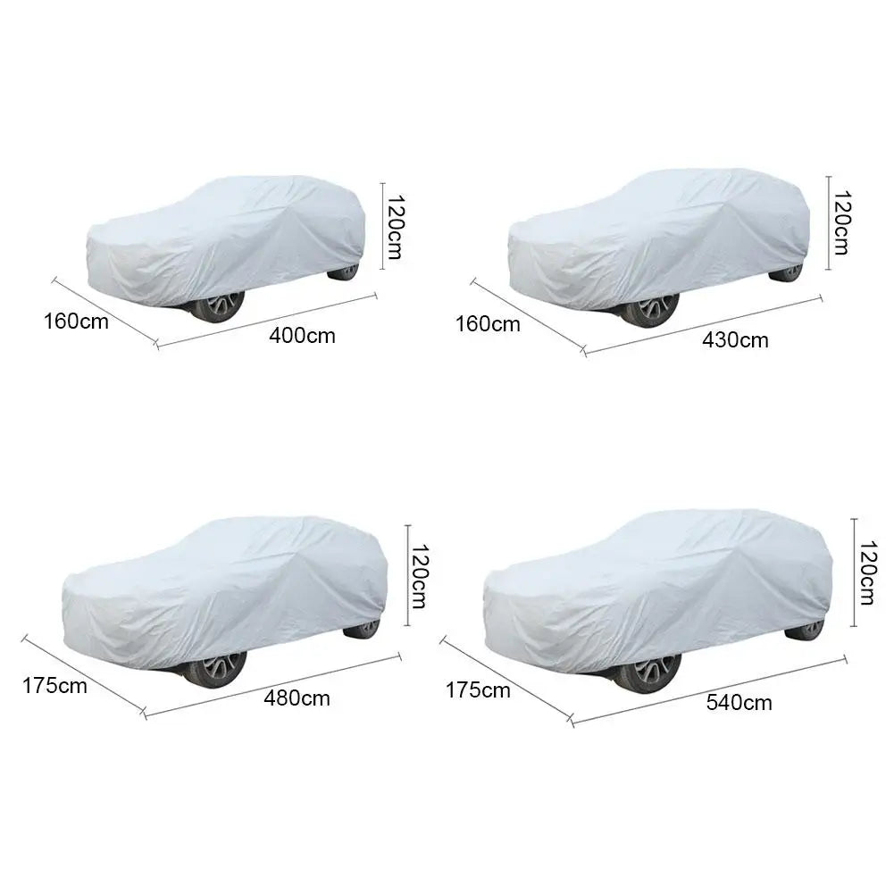 Universal Car Cover UV Protection Sun Cover Sunshade Waterproof Dustproof For Sedan Scratch-Resistant Sedan Suit SUV Car