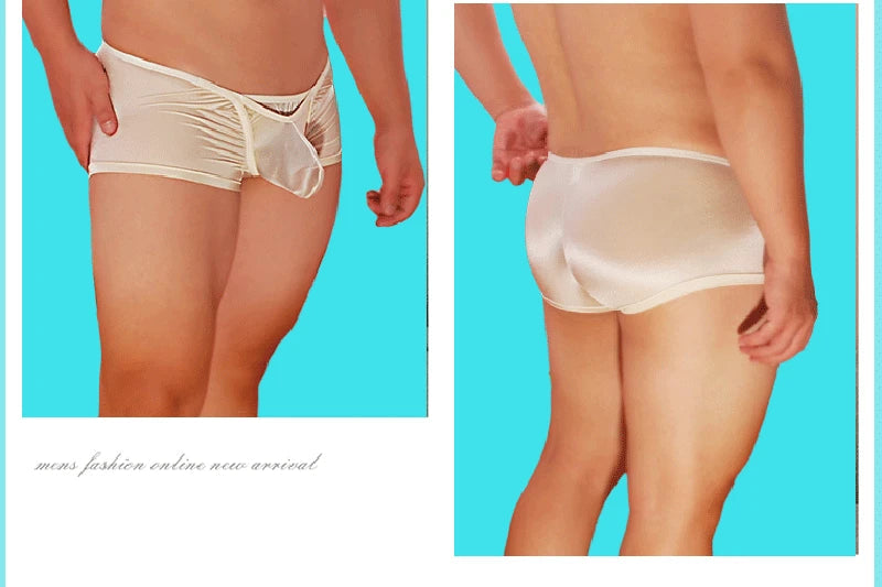 U convex Hot Male Antibacterial Underwear Men Boxer Sexy Underpants Men Panties Sexy Boxer Men's breathable soft boxer shorts Viralgem Store