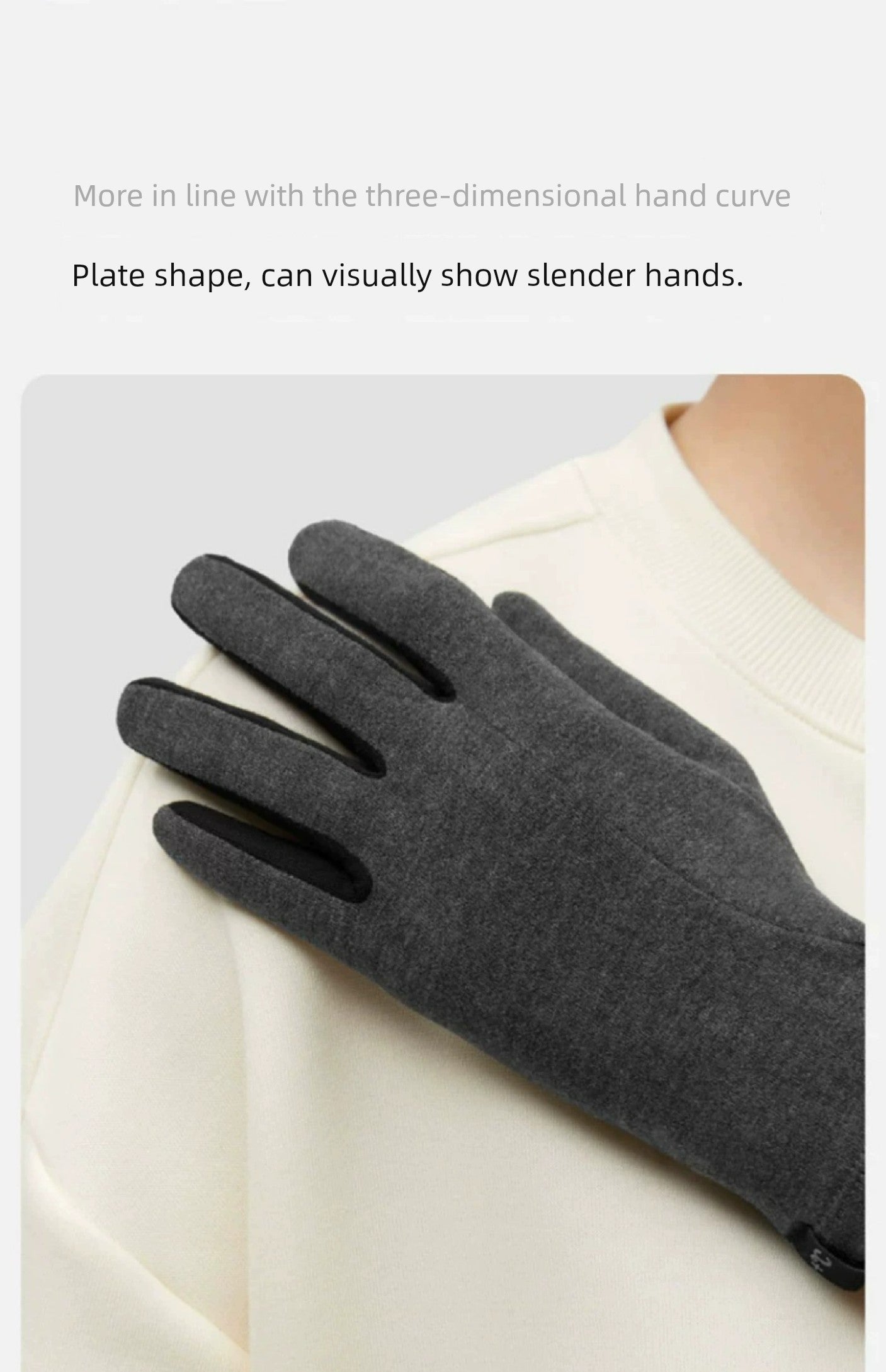 [Same Style as Zhou Dongyu] Banana Inner Hot Leather 301 + Gloves Touch Screen Cycling Skiing Outdoor Keep Warm Men and Women Winter Viralgem Store