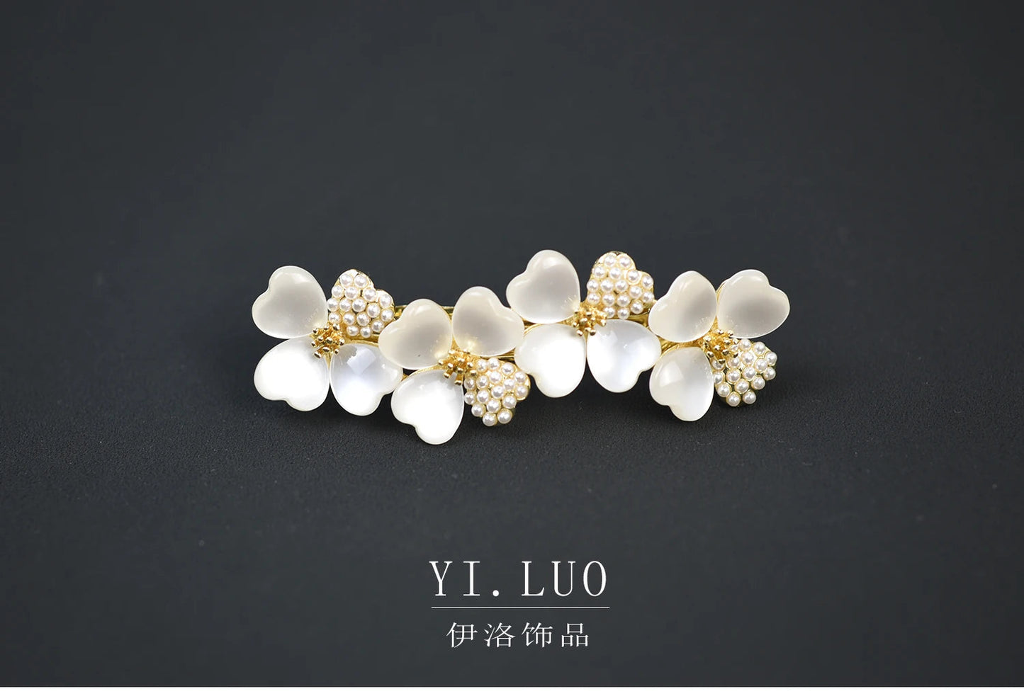 Women Headwear Small Size Rhinestone Hair Clip Flower Hair Barrette Fashion Cute Hair Accessories For Women Viralgem Store