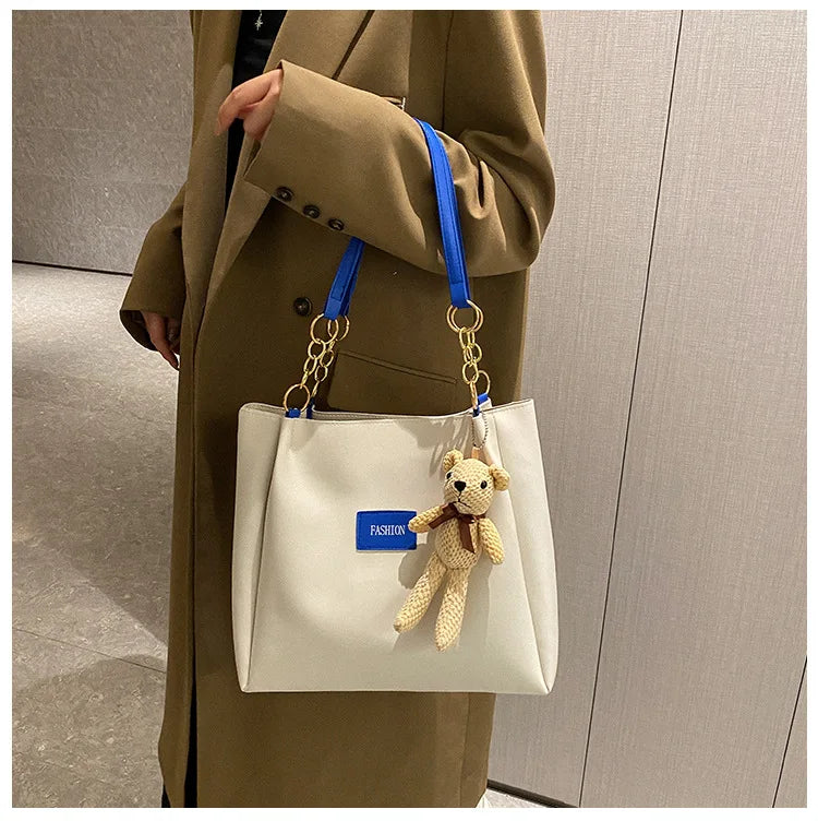 1PC Summer New make-up Bag Simple Shoulder Tote Bag