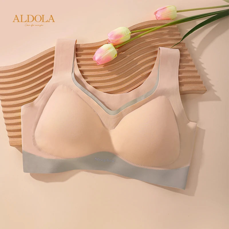 ALDOLA Women's Sport Bras Seamless Wireless Bra Push Up Bralette Full Coverage Everyday Bras Female Lingerie & Underwear Viralgem Store