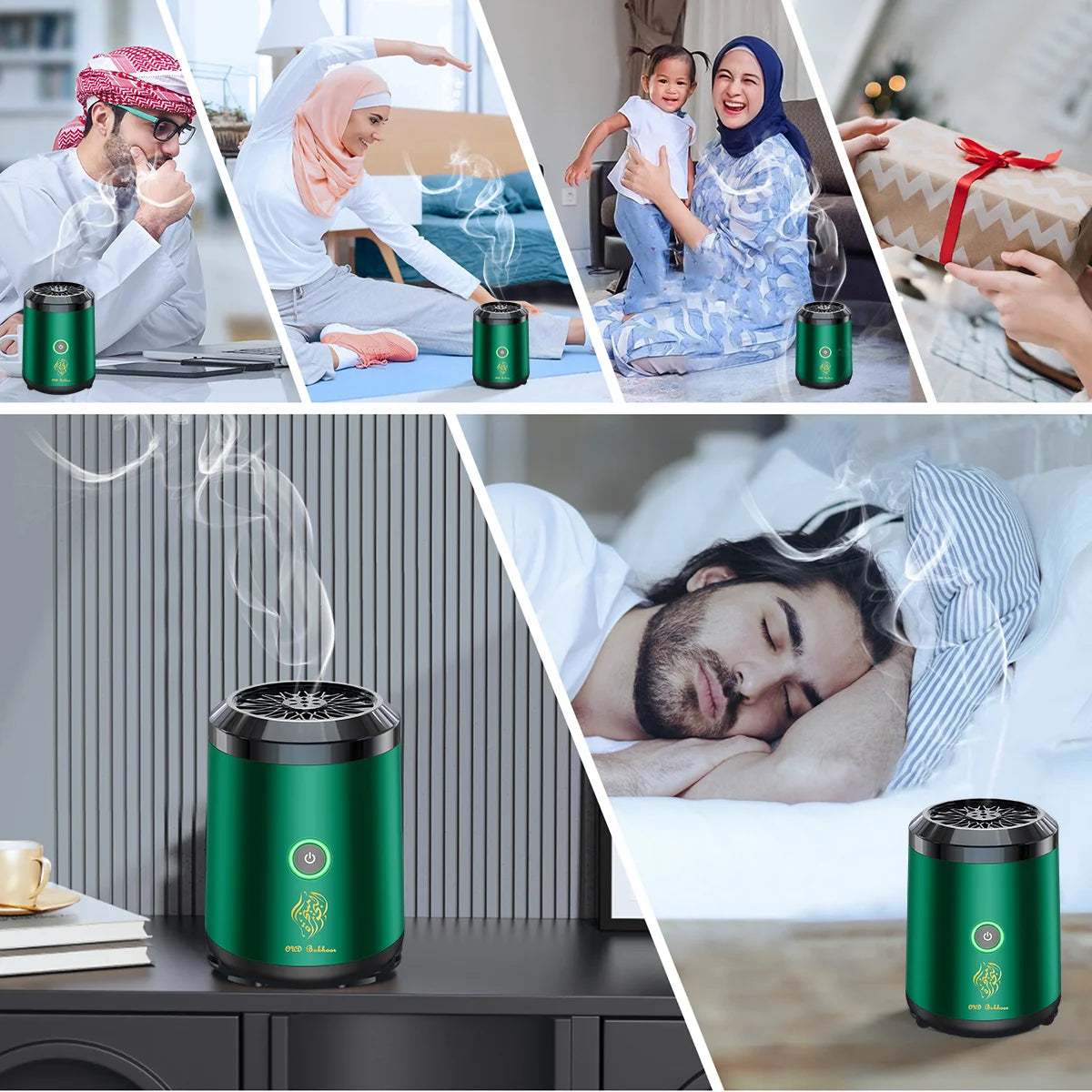 Wholesale Incense Burner Price Chinese Incense Bukhoor Mushroom Bakhoor Incense Burner