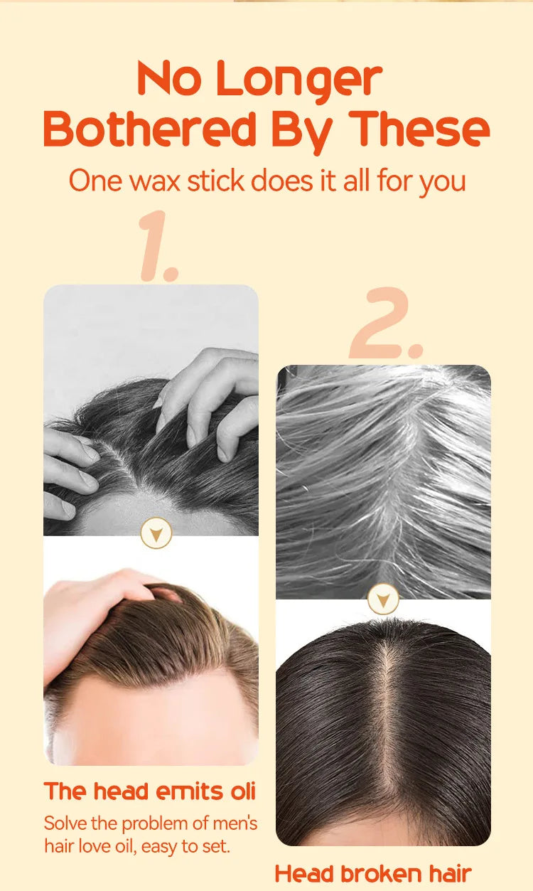 20g Hair Wax Stick Comb Teeth Hair Styling Cream Anti-Frizz for Men Women Children Edge Curly Hair Styling Product Viralgem Store