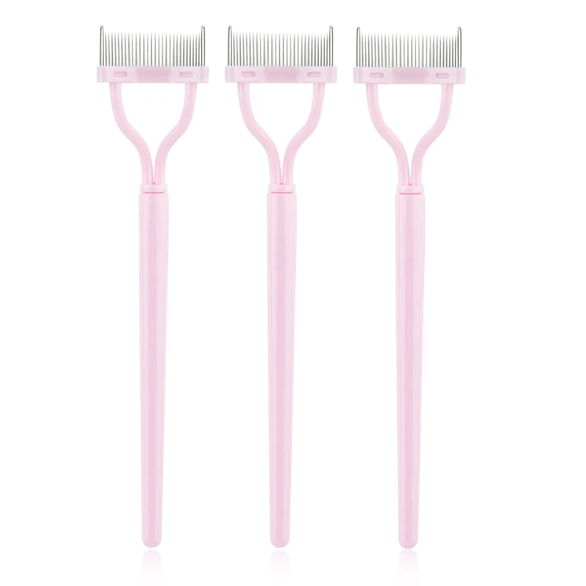 1/3 pcsPortable Eyelash Brush Comb  Eye Lash Stainless Steel Eyelash Combing Tools Eyelash Curler Makeup Lash Separator
