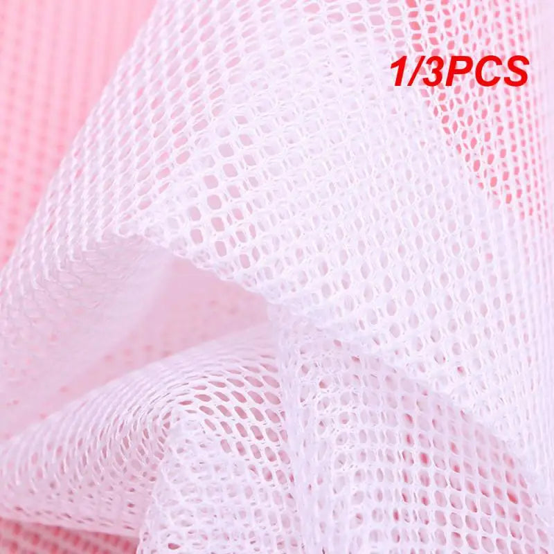1/3PCS Laundry Wash Mesh Bag Clothing Care Foldable Protection Washing Net Filter For Lingerie Underwear Bra Socks Clothes 3 Viralgem Store
