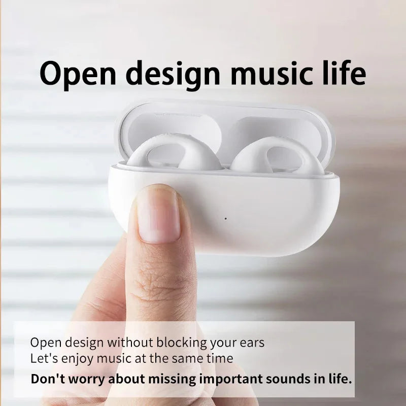 Xiaomi Mijia Bone Conduction Headphones Wireless Bluetooth 5.3 Compatible 3d Surround Sound Bass Ear Clip-on Sports Headphones Viralgem Store