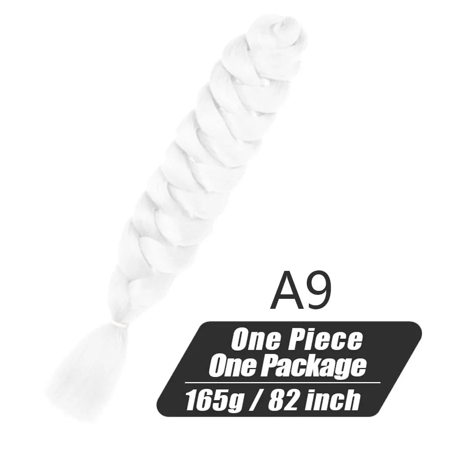 Xpression Crochet Hair Jumbo Braids Hair Kanekalon Expression Hair for Braids Synthetic Braiding Hair Extensions For Women