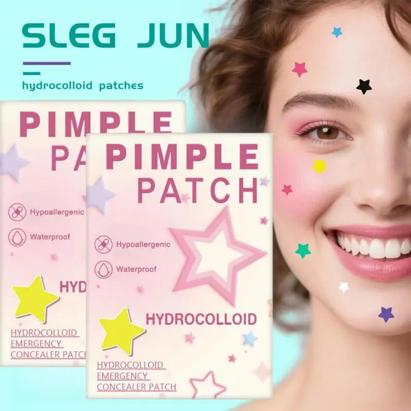 1400PCS New High-end Pimple Patch Acne Patches Set Colorful Star Shaped Acne Treatment Stickers Acne Dots Cover  For Skin Care Viralgem Store