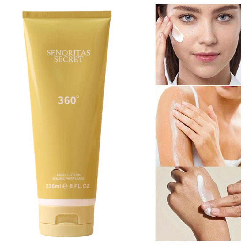236mlMoisturizing and hydrating perfume body lotion, refreshing and non-greasy, long-lasting fragrance, suitable for all seasons Viralgem Store